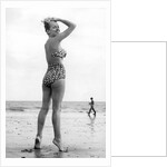 Beach Bathing Belle by Associated Newspapers