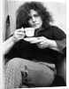 Marc Bolan with a cup of tea by Associated Newspapers
