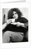 Marc Bolan with a cup of tea by Associated Newspapers