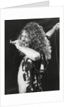 Robert Plant of Led Zeppelin on stage by Associated Newspapers