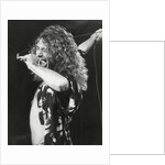 Robert Plant of Led Zeppelin on stage by Associated Newspapers