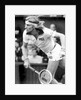 Bjorn Borg in action at Wimbledon by Associated Newspapers