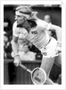 Bjorn Borg in action at Wimbledon by Associated Newspapers