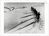 Skiers on the Streta Pass at Davos by Associated Newspapers