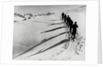 Skiers on the Streta Pass at Davos by Associated Newspapers