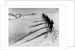 Skiers on the Streta Pass at Davos by Associated Newspapers
