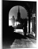 Edinburgh Castle sentry by moonlight by Associated Newspapers