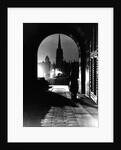 Edinburgh Castle sentry by moonlight by Associated Newspapers