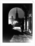 Edinburgh Castle sentry by moonlight by Associated Newspapers