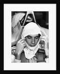 Racing driver Ayrton Senna at Silverstone by Associated Newspapers