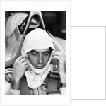 Racing driver Ayrton Senna at Silverstone by Associated Newspapers