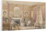 The Drawing Room at Bryn Glâs,  Newport Mon[mouthshire] by Julia Mackworth