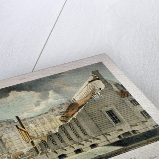 Ruins of the Brunswick Theatre, Wellclose Square, Goodman's Fields, Stepney, London by B Dixie