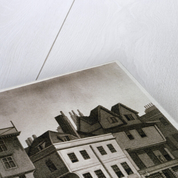 Entrances to Little Sanctuary and Thieving Lane, Westminster, London by William Fellows