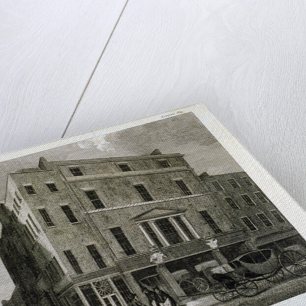 John Hatchett's house, Long Acre, Westminster, London by John Walker