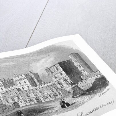 The York and Lancaster towers at Windsor Castle, Berkshire by Anonymous