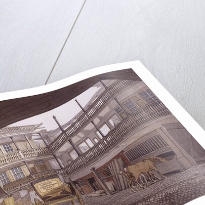 The Spread Eagle, Gracechurch Street, London by Robert Blemmell Schnebbelie