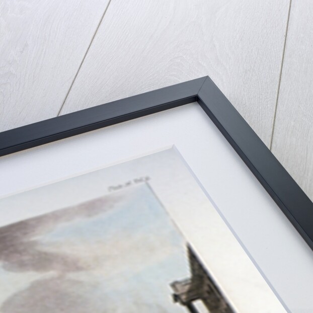 The Bank of England, from Cateaton Street, City of London by Augustus Charles Pugin