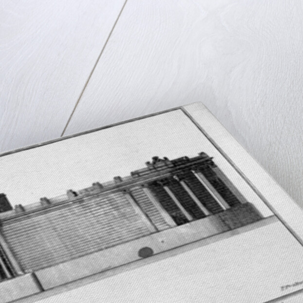 North view of the new buildings at the Bank of England,  City of London by Thomas Prattent