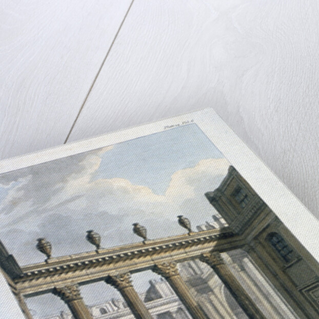 View of inner courts at the Bank of England, City of London by Anonymous