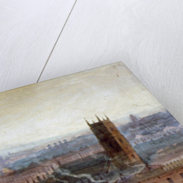 Aerial view of Knightsbridge, London by George Robert Vawser