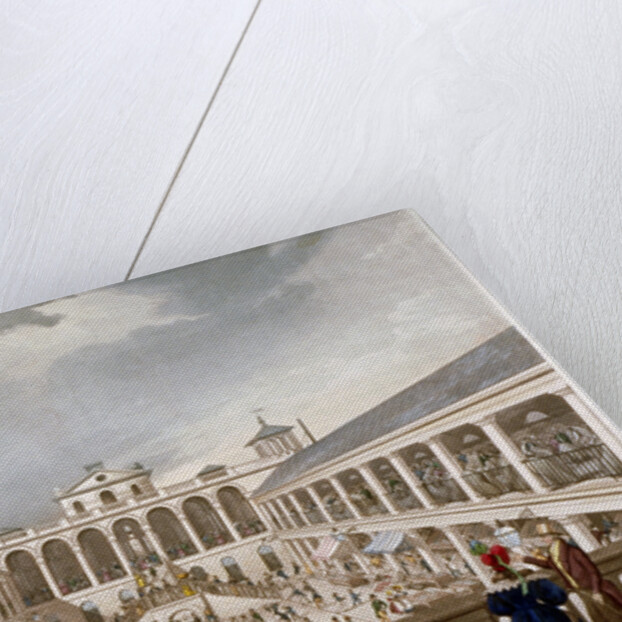 A View of the New Hungerford Market, Westminster, London by J Harris