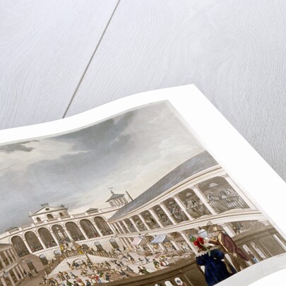 A View of the New Hungerford Market, Westminster, London by J Harris