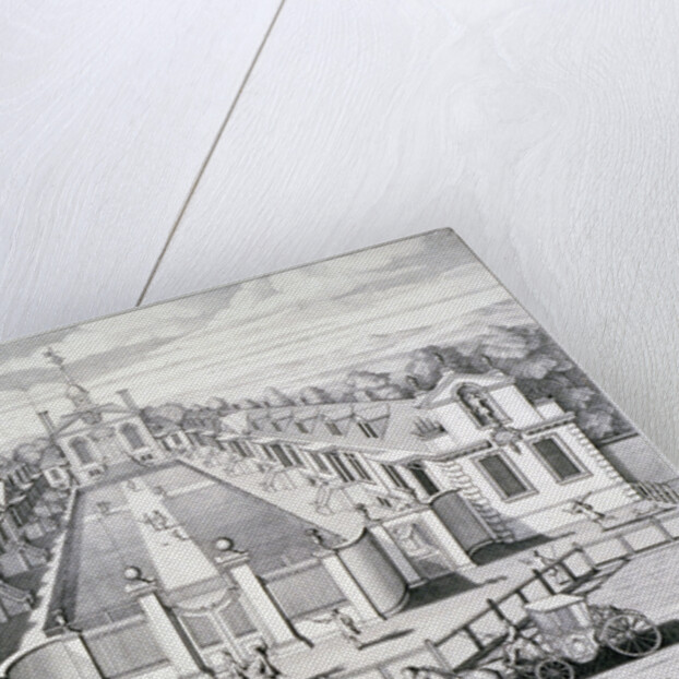 Trinity Almshouses, Mile End Road, Stepney, London by Simon Gribelin