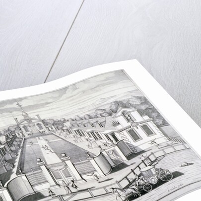 Trinity Almshouses, Mile End Road, Stepney, London by Simon Gribelin