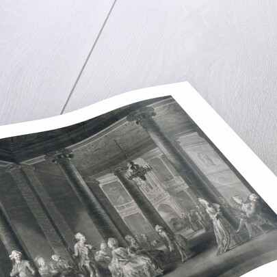 Interior of the Pantheon, Oxford Street, Westminster, London by Richard Earlom