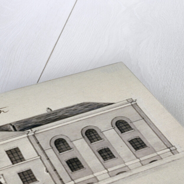 Elevation of the Sessions House on Newington Causeway, Southwark, London by Anonymous