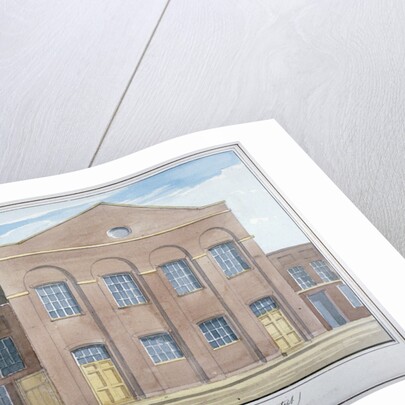 Lion Street Baptist Chapel, off New Kent Road, Southwark, London by G Yates