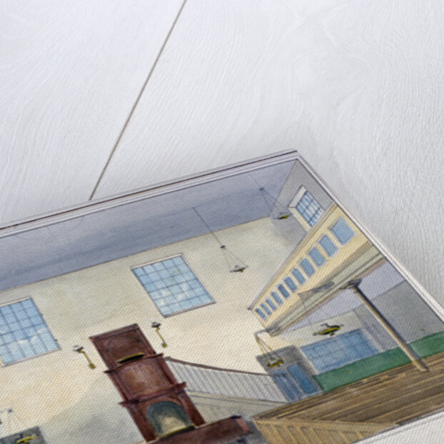 Inteiror view of Lion Street Baptist Chapel, off New Kent Road, Southwark, London by G Yates