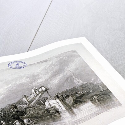 Construction of the Thames Tunnel, London by George Cooke