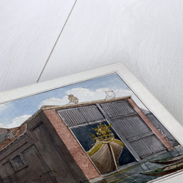 City of London Barge House, Bishop's Walk, Lambeth, London by G Yates