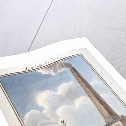 New London Waterworks, Vauxhall, Lambeth, London by G Yates