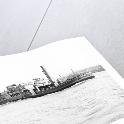 Ferry 'Gordon' on the Thames, London by Anonymous