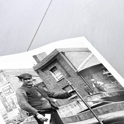 Grand Union Canal lock keeper by Anonymous