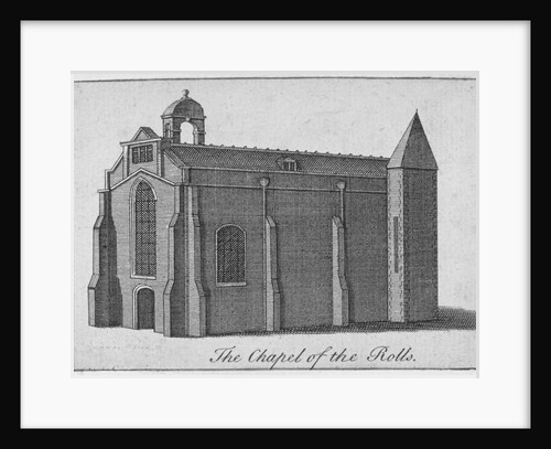 Rolls Chapel, Chancery Lane, City of London by Anonymous