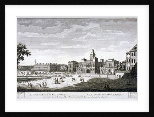 Horse Guards Parade from the south-west, Westminster, London by Anonymous