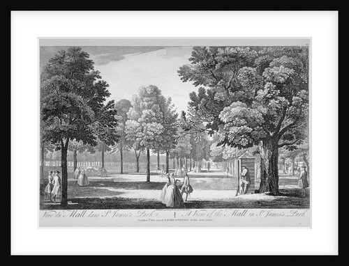 St James's Park, Westminster, London by William Henry Toms