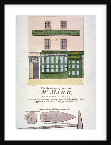 No 29 Ratcliff Highway, Stepney, London by J Girtin