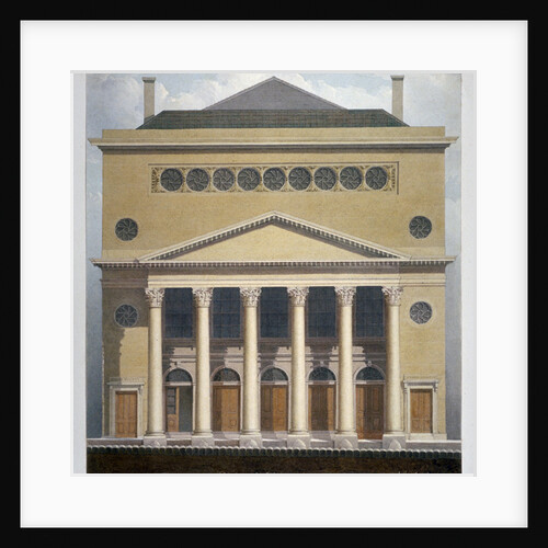 The new Theatre Royal, Haymarket, Westminster, London by Robert Blemmell Schnebbelie