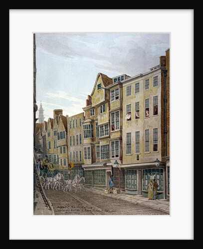 Holywell Street, Westminster, London by Robert Blemmell Schnebbelie