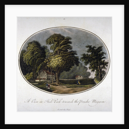 View of the powder magazine in Hyde Park, Westminster, London, 1791(?) by Anonymous