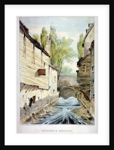 Knights' Bridge, Knightsbridge, Westminster, London by Giles Firman Phillips