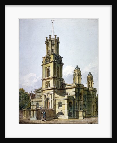 Church of St George in the East, Stepney, London by John Coney