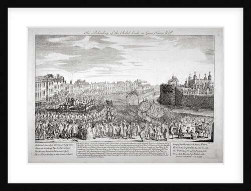Execution on Tower Hill, London by Anonymous