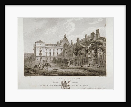 Old Palace Yard, Westminster, London by Thomas Medland