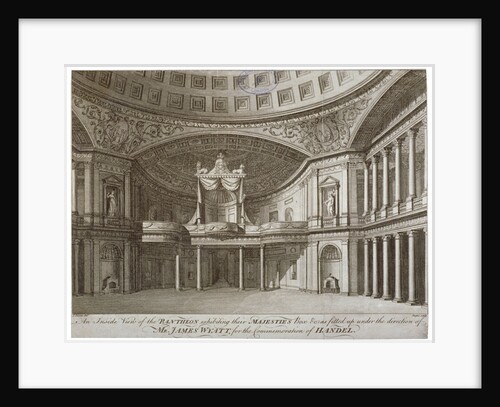 Interior of the Pantheon, Oxford Street, Westminster, London by William Angus